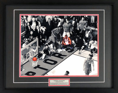 PHOTO ENCADRÉE 16" X 20" DU TIR DE DERNIÈRE SECONDE DE KAWHI LEONARD EN 7E MATCH DES RAPTORS DE TORONTO – ÉDITION SPOTLIGHT, OBJET DE COLLECTION DÉCORATION MURALE (24" X 20")