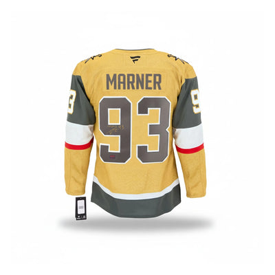 MITCH MARNER AUTOGRAPHE MAILLOT LAS VEGAS GOLDEN KNIGHTS – OBJET DE COLLECTION DE HOCKEY NHL SIGNÉ (GRANDEUR G OU TG)