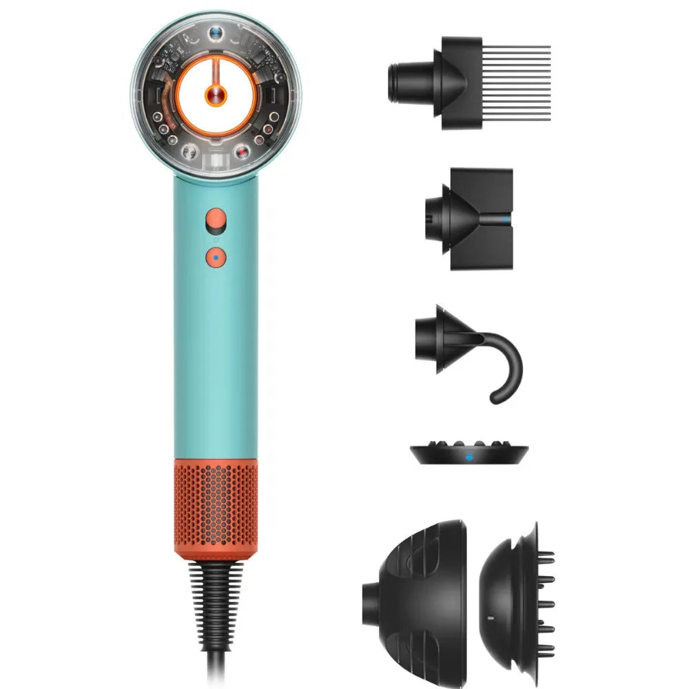 DYSON OFFICIEL EN LIQUIDATION - Sèche-cheveux Supersonic Nural Ceramic Patina+Topaz - Remis à neuf avec garantie Dyson de 1 an - (Excellent) - HD16V2