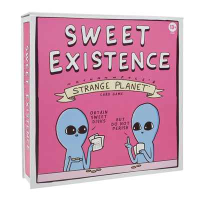 Existence Sucrée, un jeu de cartes de fête familial de Strange Planet