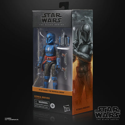 Figurine Star Wars The Black Series Koska Reeves de 6 pouces, inspirée de The Mandalorian (Emballage légèrement endommagé)