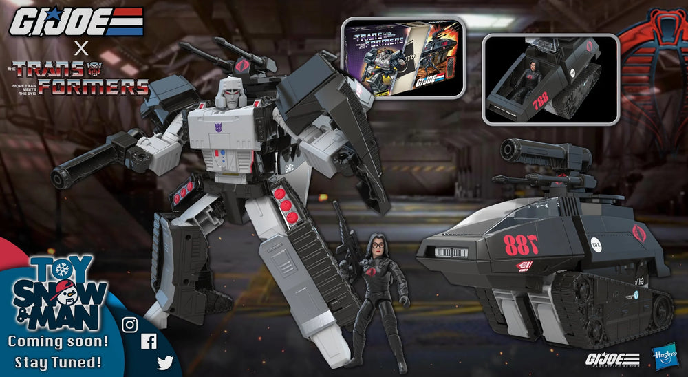 Transformers Collaboratif : Mash-Up G.I. Joe, Megatron H.I.S.S. Tank et Baroness