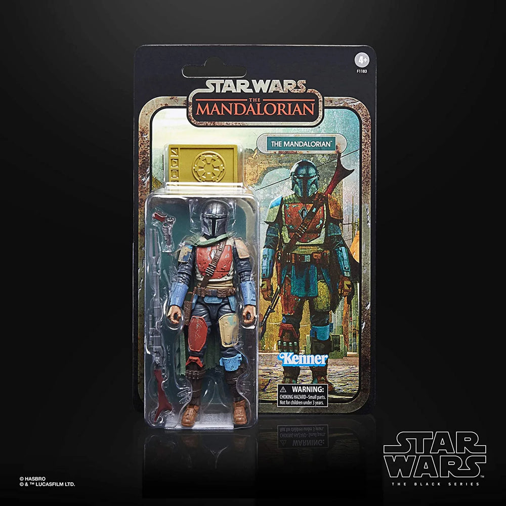 Figurine d'action Star Wars The Black Series Collection Crédits The Mandalorian - exclusif