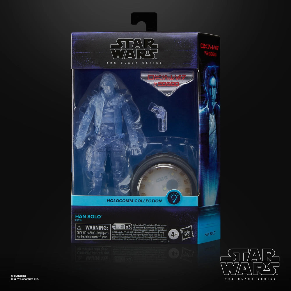 Star Wars La Collection Holocomm The Black Series Han Solo - Exclusivité