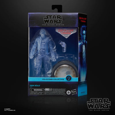Star Wars La Collection Holocomm The Black Series Han Solo - Exclusivité