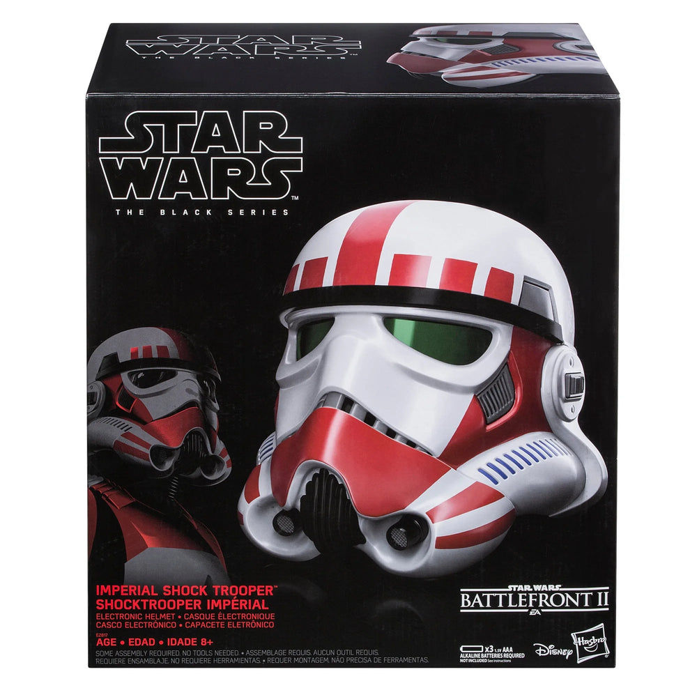 Star Wars The Black Series Casque Électronique de Soldat d'Assaut - Exclusif