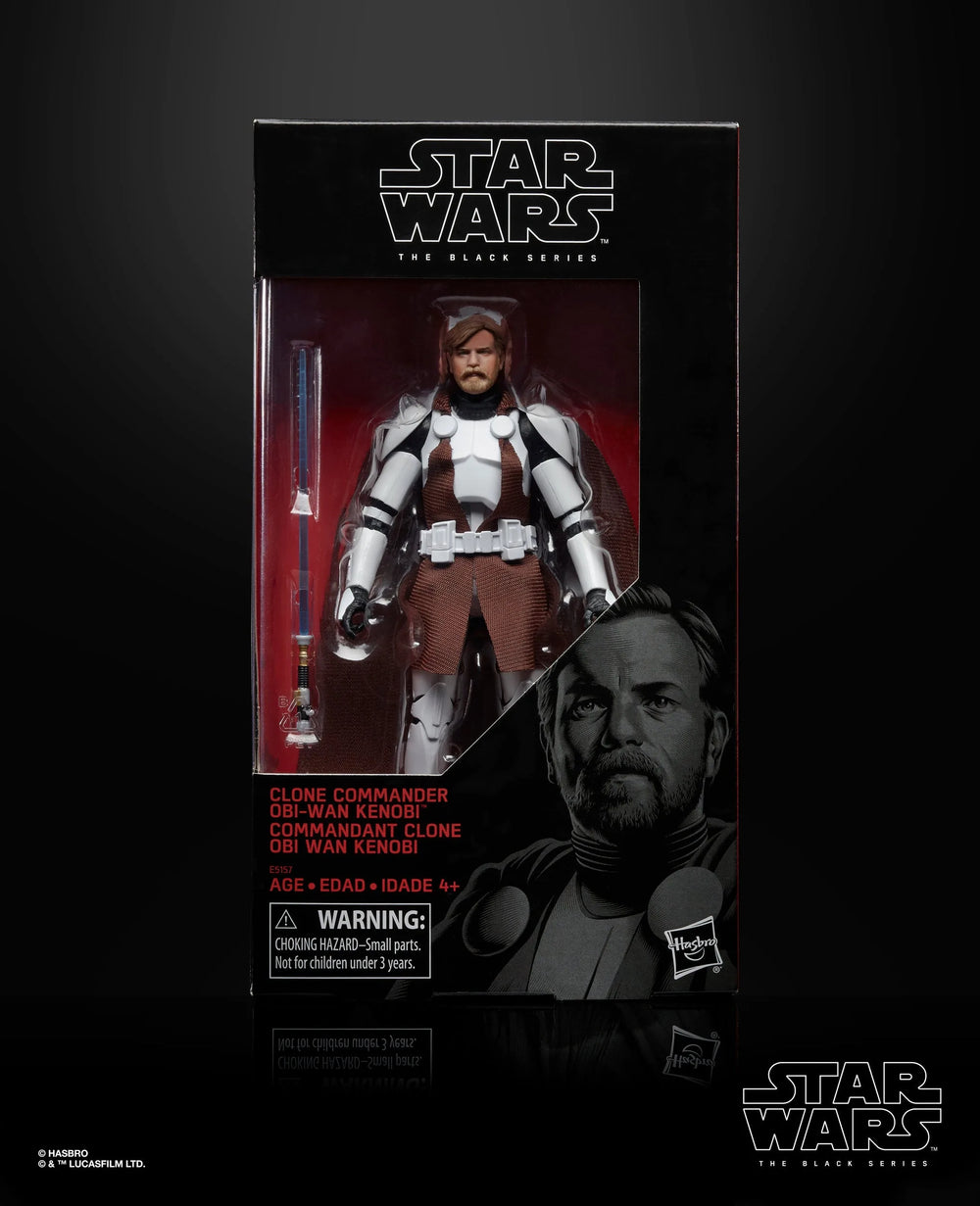 Star Wars Black Series - CLONE COMMANDER OBI-WAN - Rerun