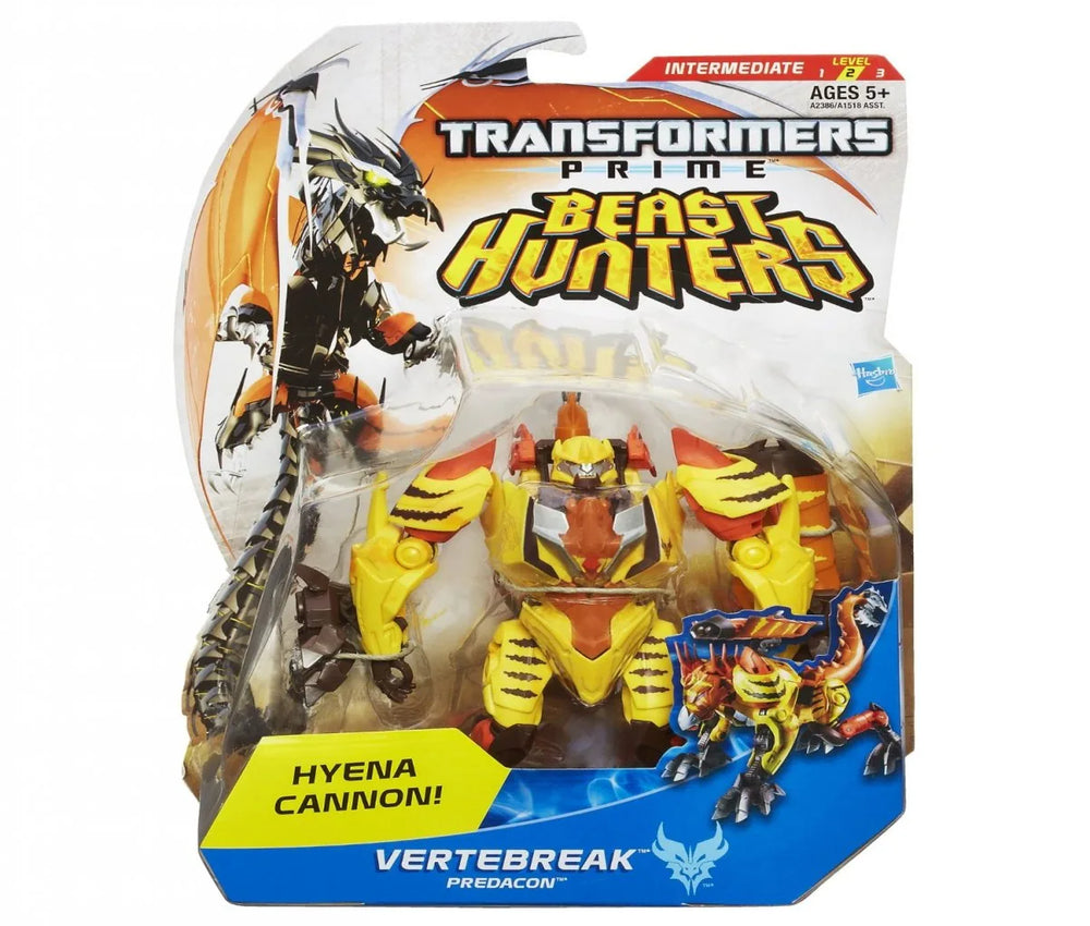 Transformers Prime Chasseurs de Bêtes Classe Deluxe Vertebreak