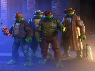 Teenage Mutant Ninja Turtles Gangster Turtles (Mirage Comics) Action Figure 4-Pack