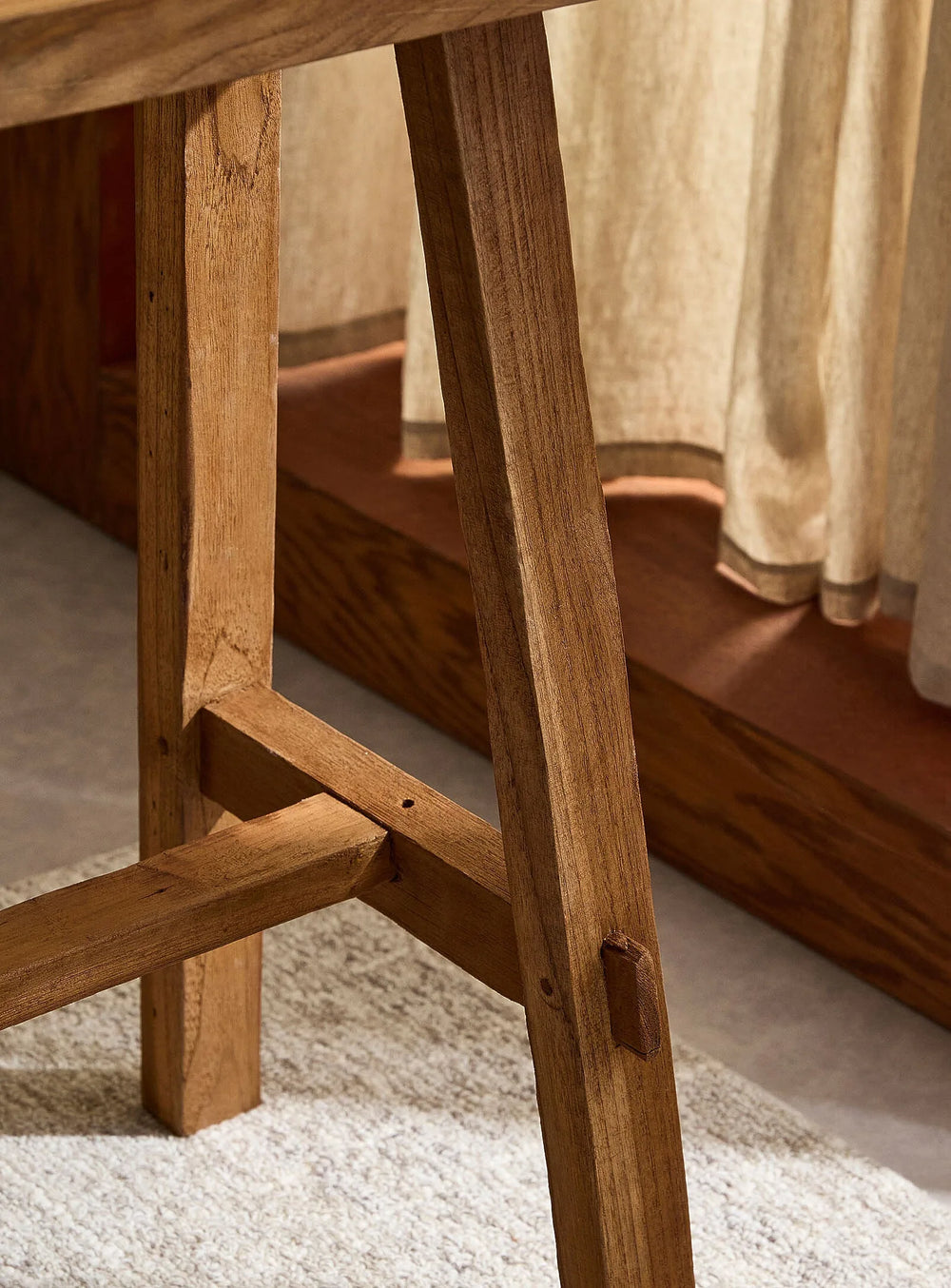 Recycled Teak ARTISAN Console - 90cm