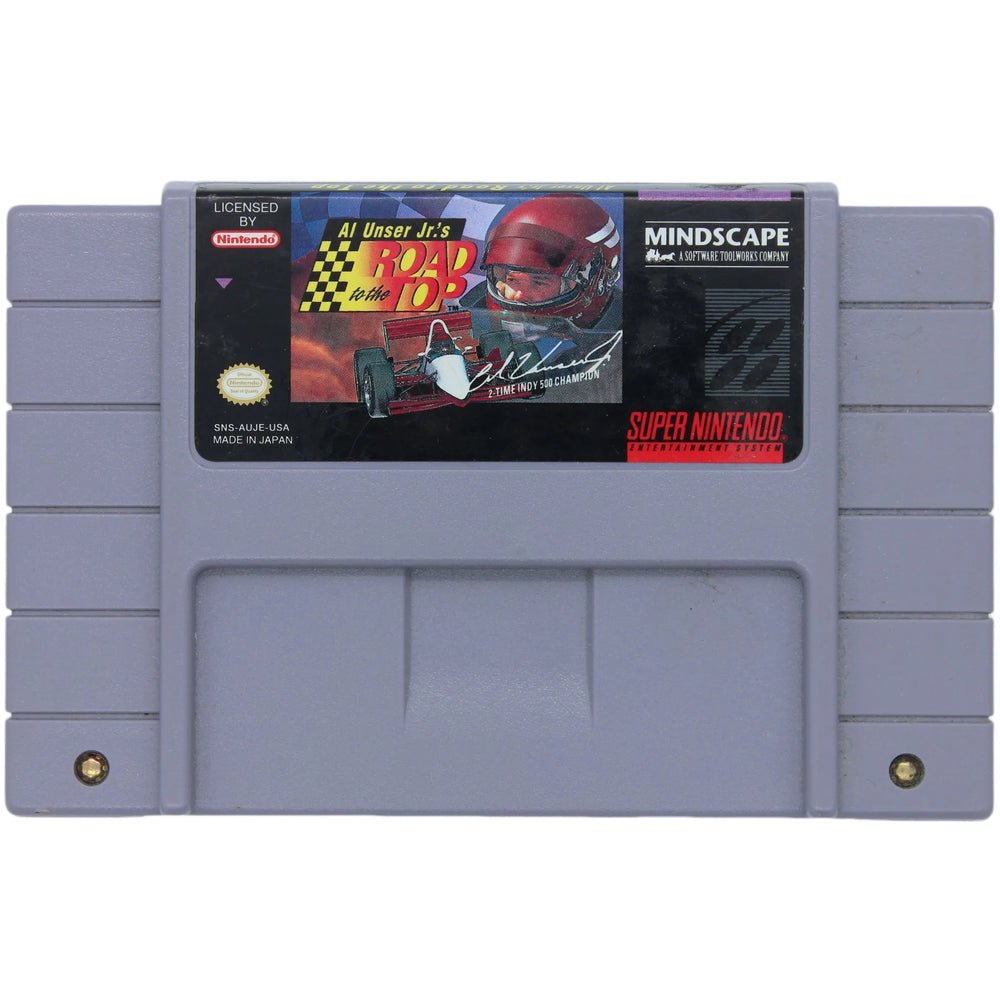 Al Unser Jr.'s Road To The Top (SNES)