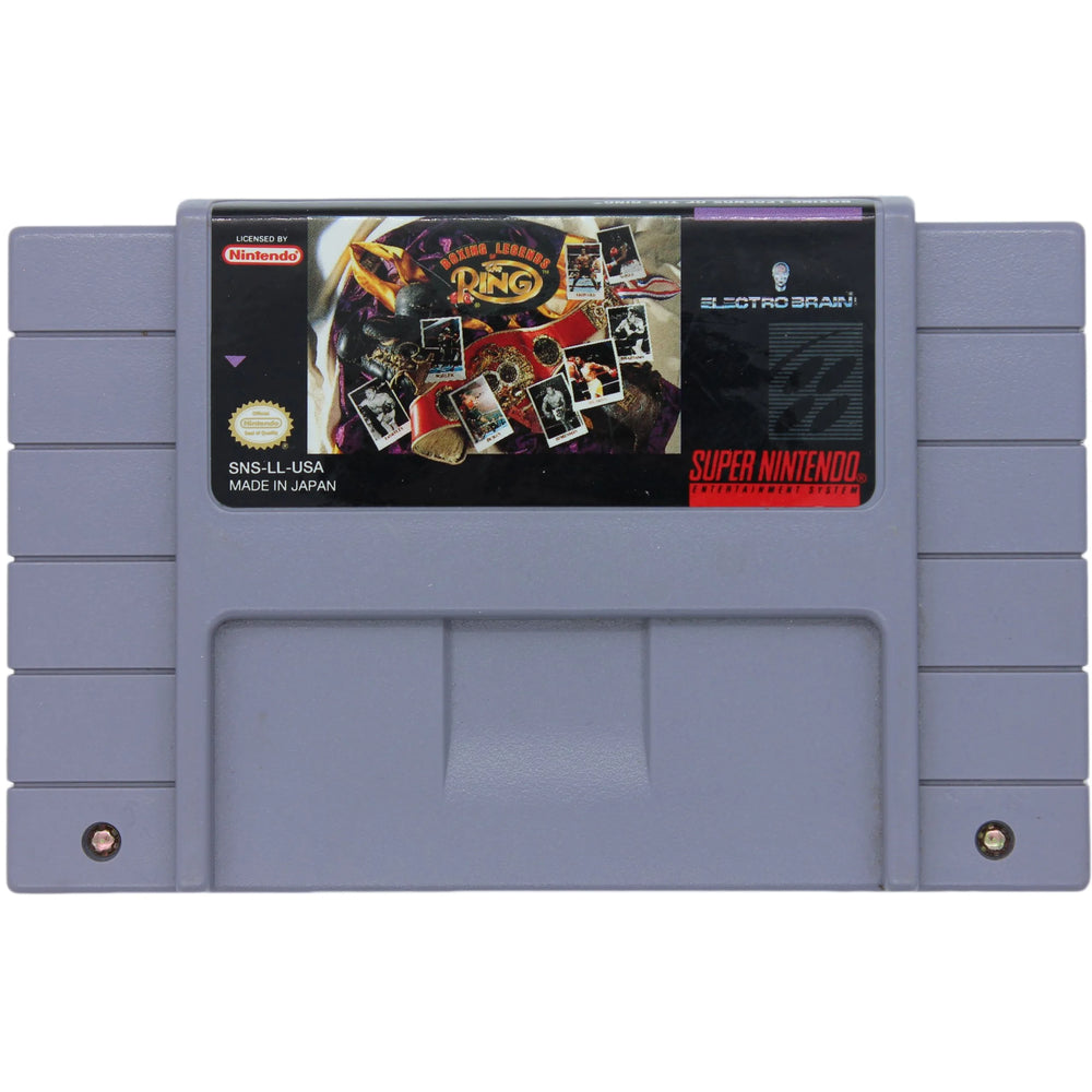 Légendes de la boxe sur le ring (SNES)
