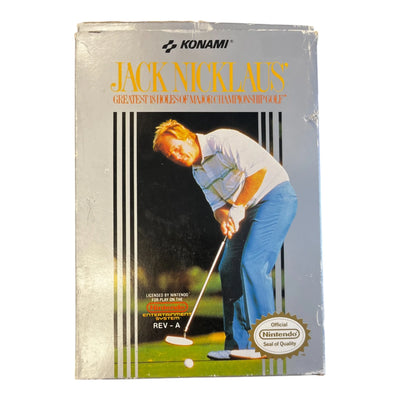 Les 18 plus grands trous de Jack Nicklaus : Championnat de golf majeur (NES)
