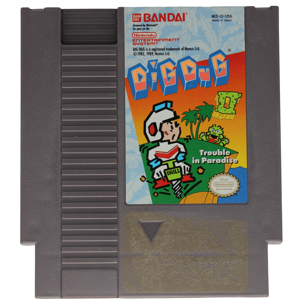 Dig Dug II : Trouble in Paradise (NES)