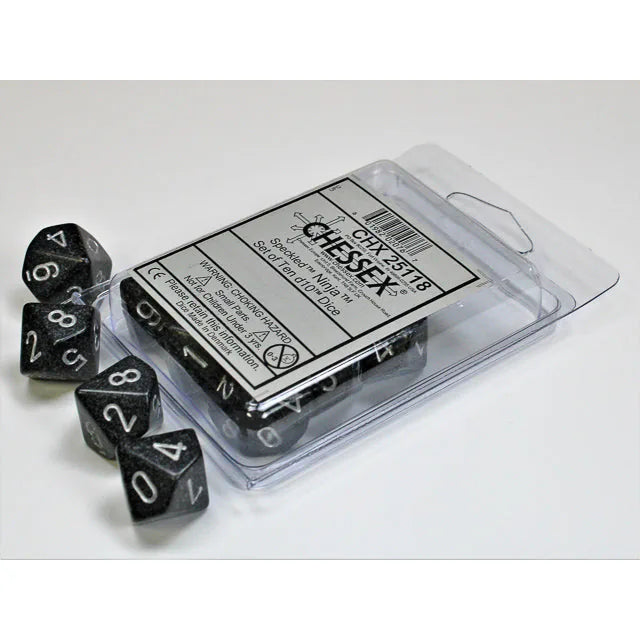 Chessex Speckled 10D10 (Couleurs Variées)