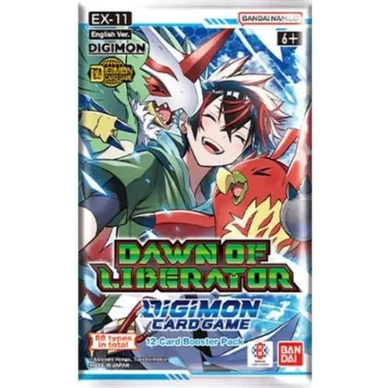 Jeu de Cartes Digimon - Paquet d'Amélioration EX11 L'Aube du Libérateur