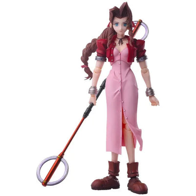 Figurine Final Fantasy VII Aerith Gainsborough Bâton de Mithril Ver. Bring Arts