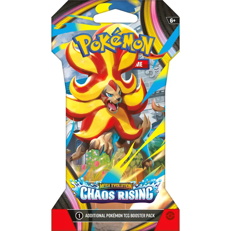 Pokemon TCG : Évolution Méga Chaos Grandissant Booster sous Pochette