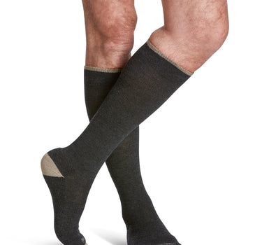 Sigvaris Men's Motion Thermoregulating Wool Calf 20-30mmHg Closed
