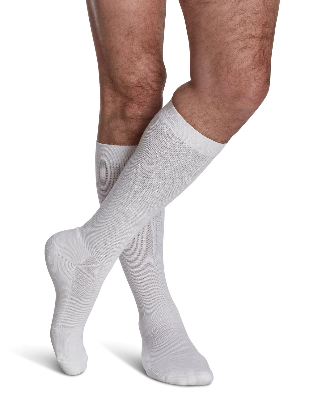 Sigvaris Men's Motion Cushioned Cotton Calf 20-30mmHg Men's Closed Toe