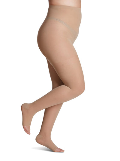 Sigvaris Women's Style Sheer Pantyhose Open-Toe 30-40mmHg