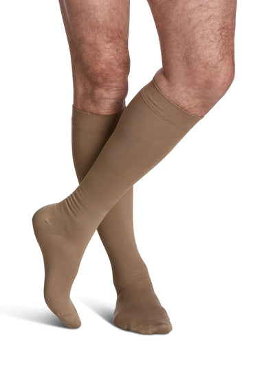Sigvaris Men's Style Microfiber Calf 30-40mmHg Men's Closed Toe