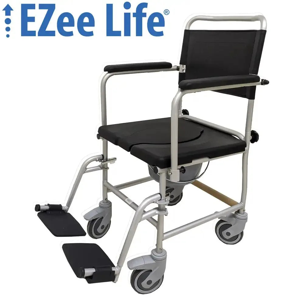 EZee Life™ Fauteuil de douche et de toilette de réadaptation - Solution de mobilité confortable et polyvalente pour les foyers canadiens
