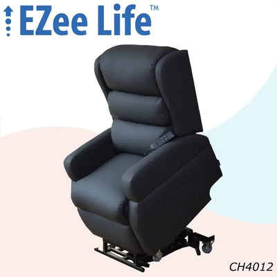 Fauteuil élévateur Ezee Life Earth CH4012 – Inclinable à double moteur avec montée verticale et positions infinies pour aînés au Canada