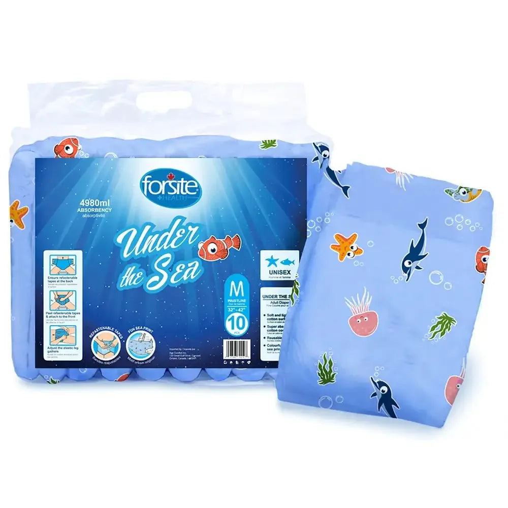 Forsite Health Sous-marins Culottes pour Adultes à Absorption Maximale - Boîte de 30