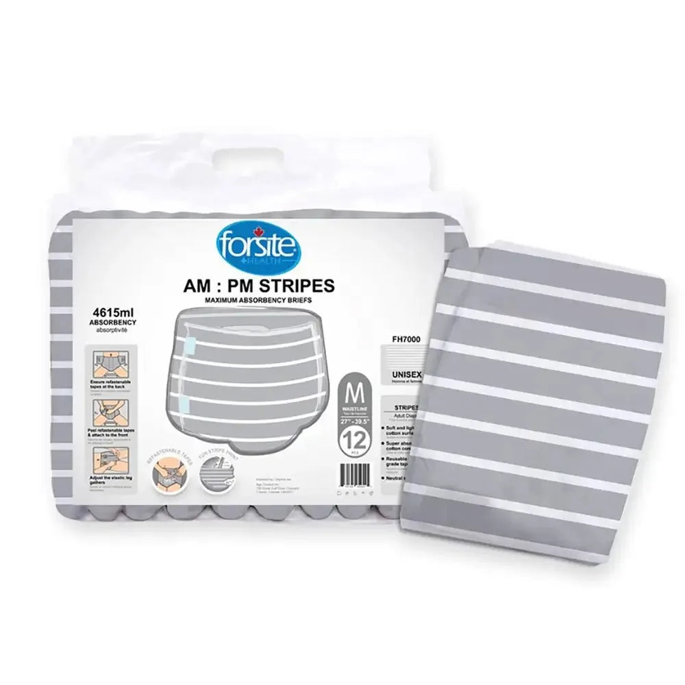 Série FH7000 - Culottes Forsite AM/PM à Rayures - Caisses de 36 et 30