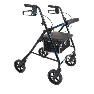 Déambulateur Deluxe en aluminium ProBasics avec roues de 8 pouces