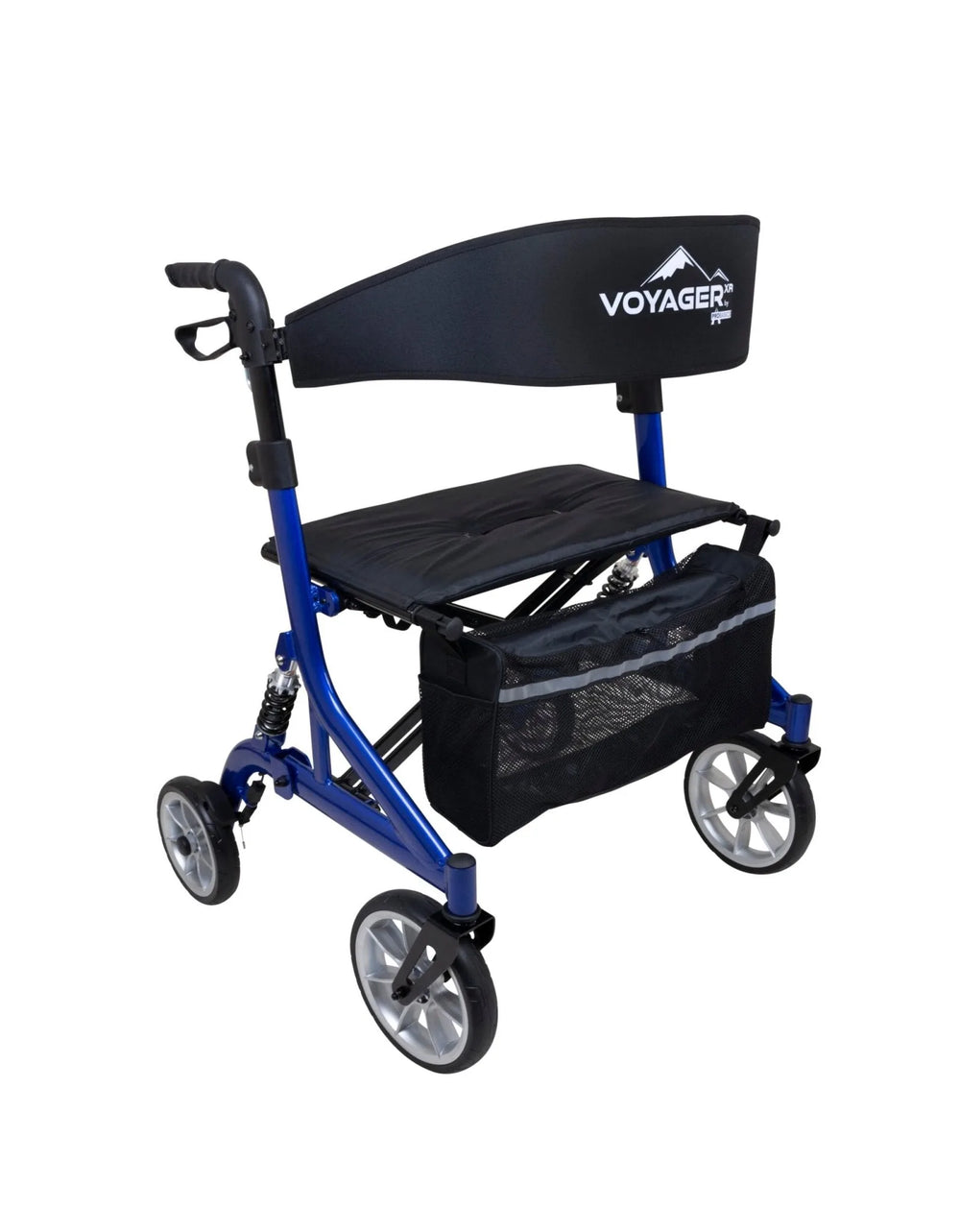 ProBasics Voyager XR Rollator RLVXR10CB | Cobalt Blue Walker with Seat Canada