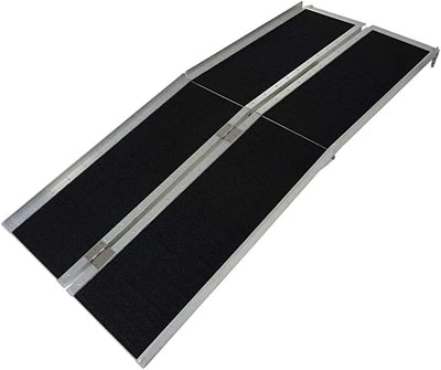 Rampe portable EZ6RGT EZee Life 6 pi - Aluminium pliable, capacité de 600 lb avec bande antidérapante et longerons