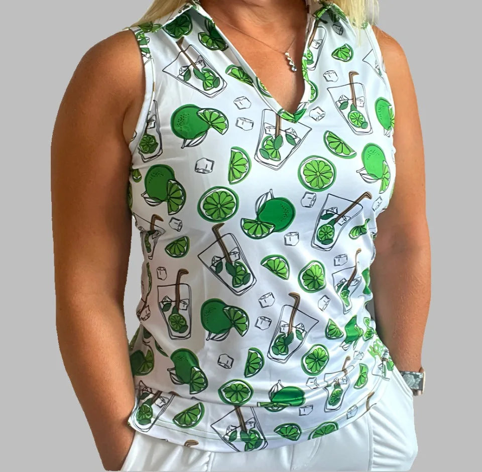 Clearance 2024 Women's Racer Back Polos