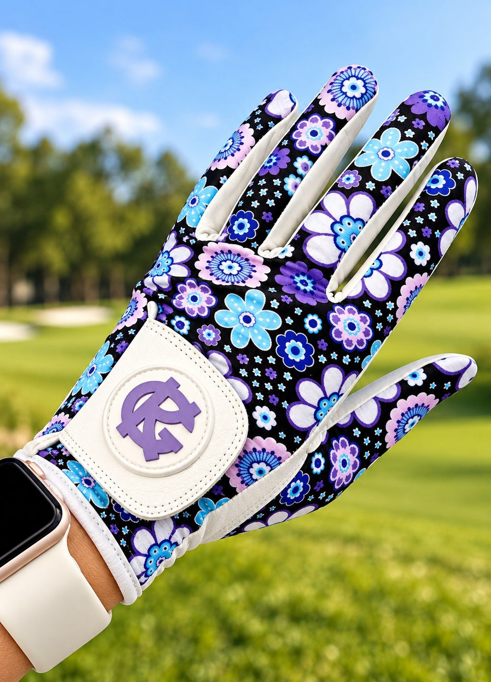 2026 Ladies Printed Comfort Fit Golf Gloves