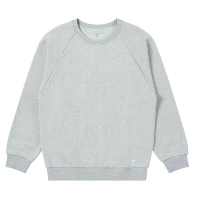 Chandail Ras-du-Cou "Basiques" en Molleton Bio pour Femme | Cloudburst Light | Nest Designs