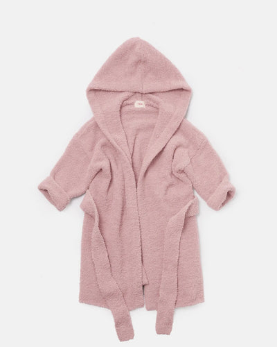Fuzzy Robe | Ash Rose | 7AM