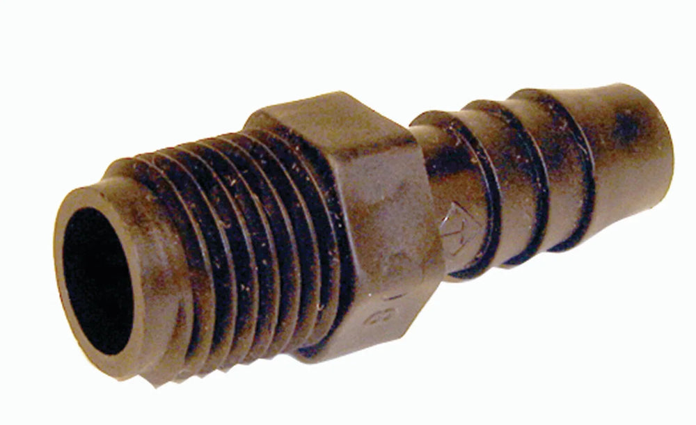 Raccord 1/2" MPT x 3/8" barbelé
