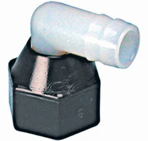 Raccord pivotant à 90 degrés de 1/2" x 1/2"