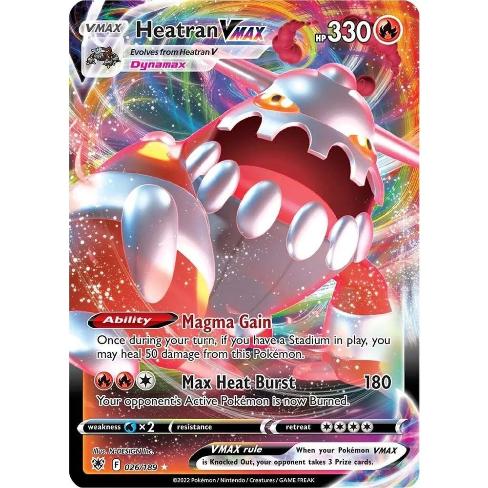 Heatran VMAX (026/189) (SWSH10)