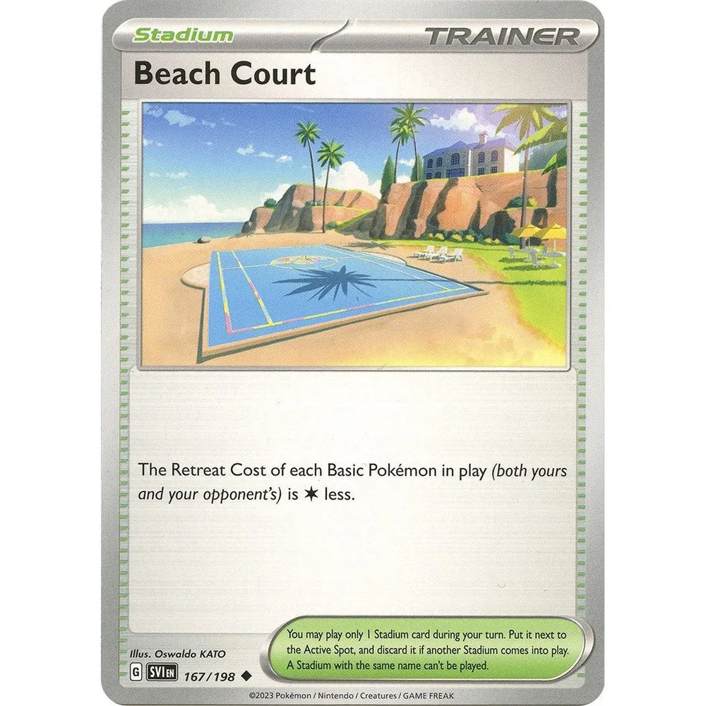 Beach Court (167/198) (SVI)