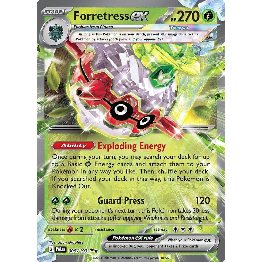 Forretress ex (005/193) (PAL)