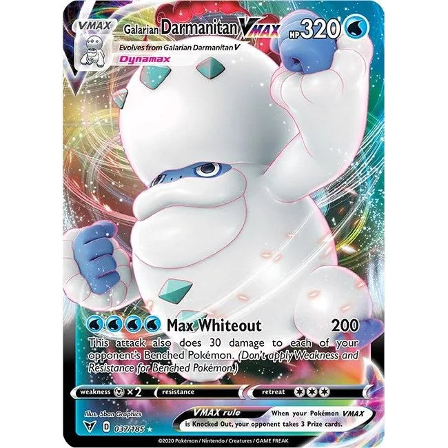 Galarian Darmanitan VMAX (037/185) (SWSH04)