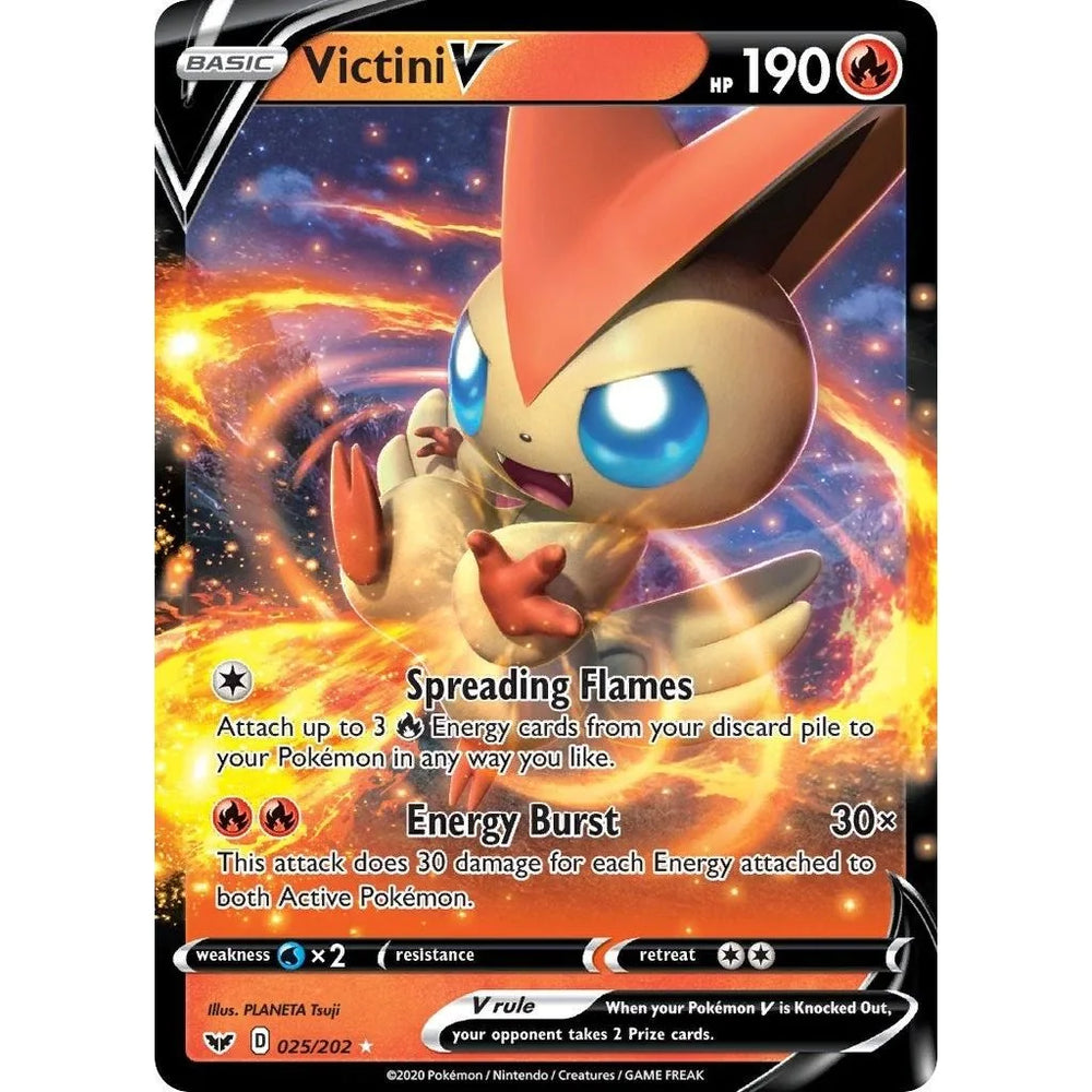 Victini V (025/202) (SWSH01)
