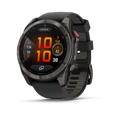 fēnix® 8 Pro – 51 mm, AMOLED Saphir, Titane Gris Carbone DLC
