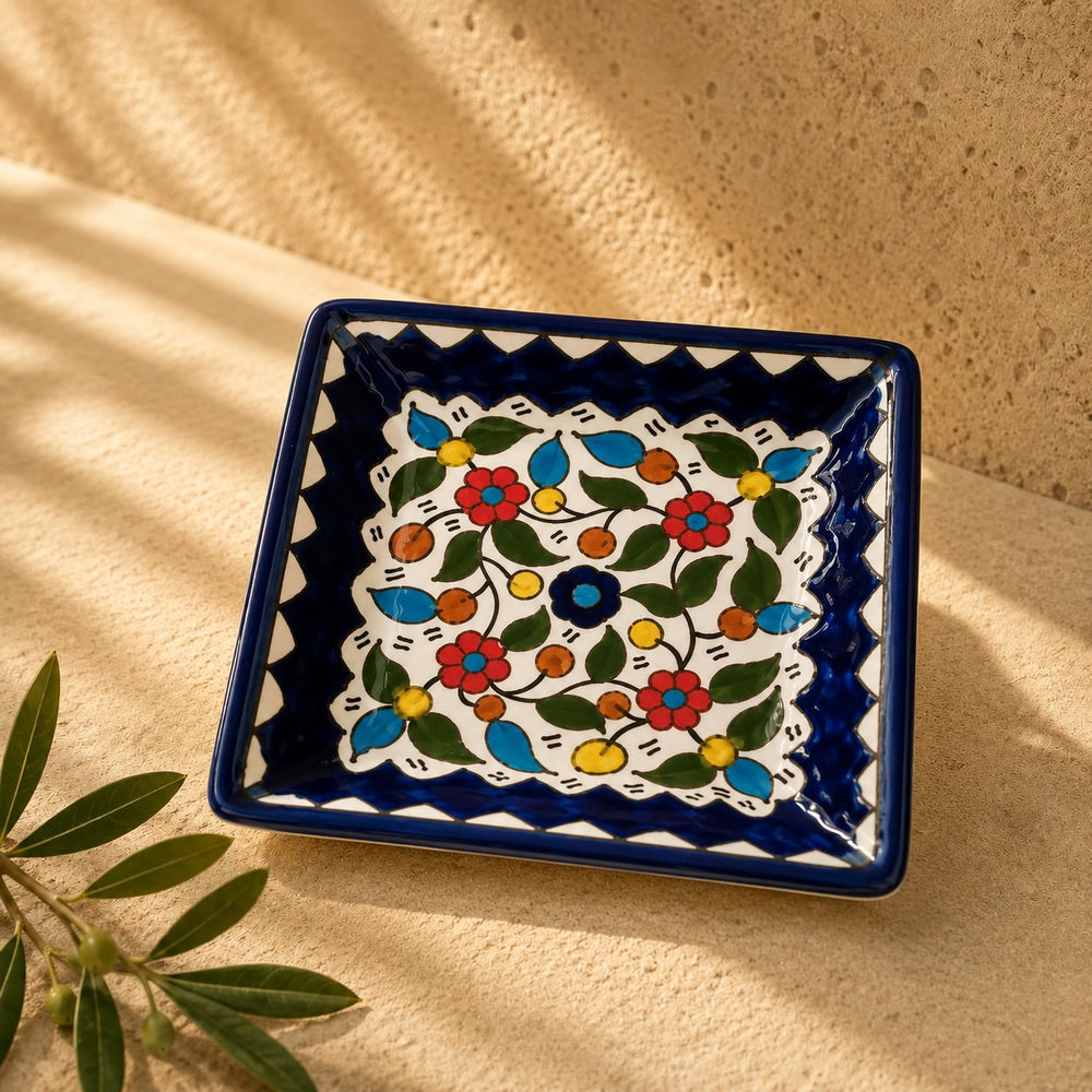 Handmade Ceramic Serving Plate – Appetizer & Fruit Plate 10cm