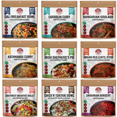 Ensemble Énergie - 9 portions individuelles