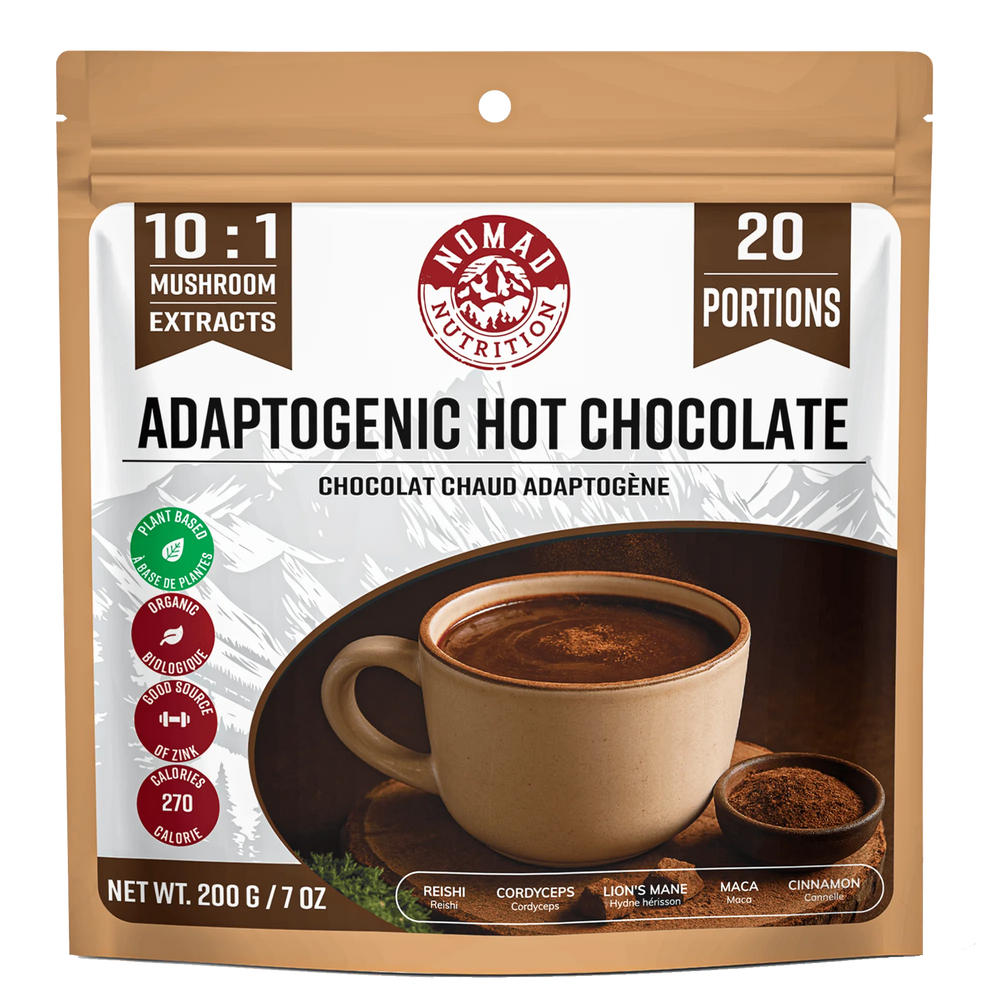 Chocolat chaud adaptogène