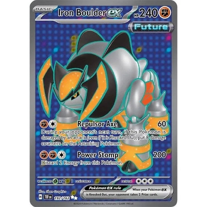 Iron Boulder ex (192/162) (TEF)