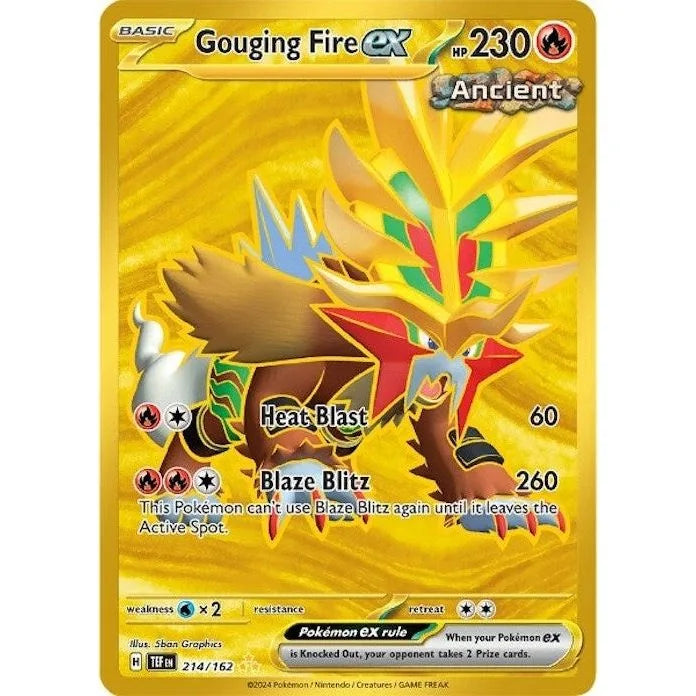 Gouging Fire ex (214/162) (TEF)